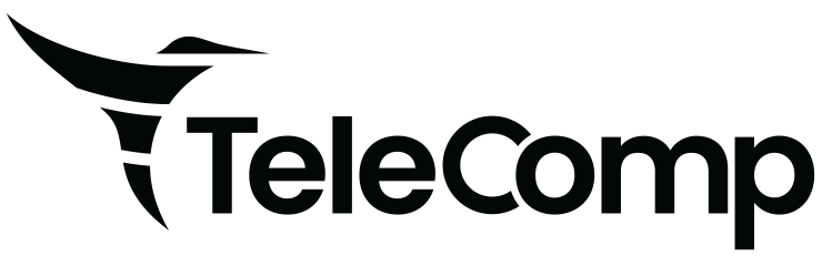 TeleComp Black logo